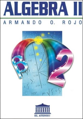 Portada de Álgebra II de Armando Rojo