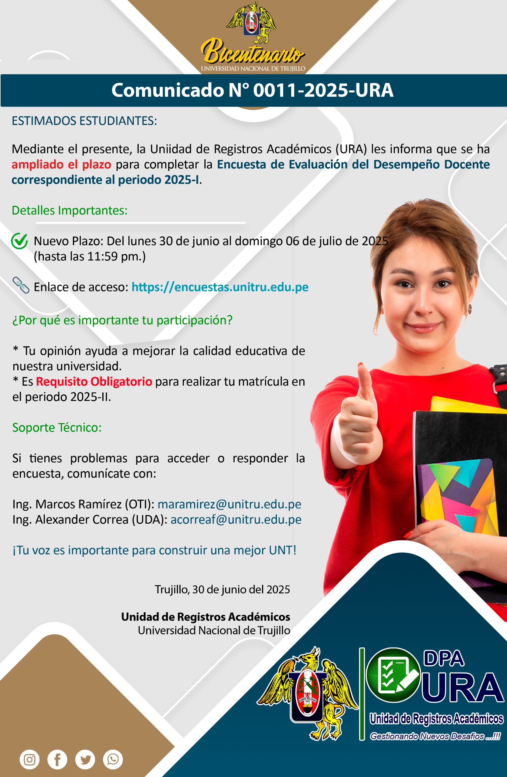 Comunicado oficial 1
